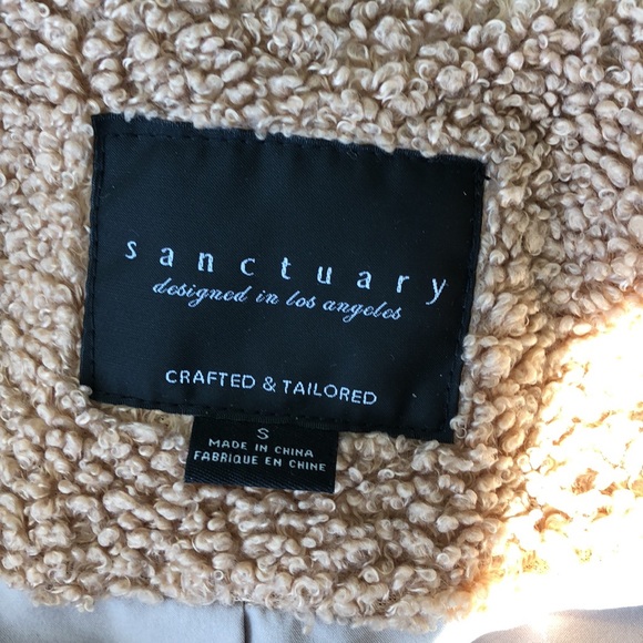 Sanctuary Curly Sherpa Jacket - Picture 9 of 15